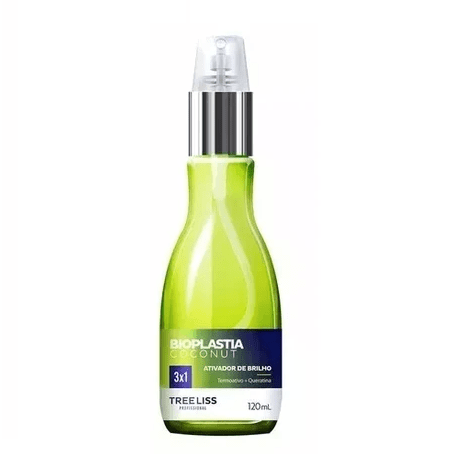 Bioplastie Noix de coco 3 en 1 Spray Activateur de brillance 120 ml - Tree Liss