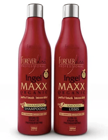 Brazilian Treatment Ingel Maxx Perfect Progressive Brush Kit 2x1L - Forever Liss