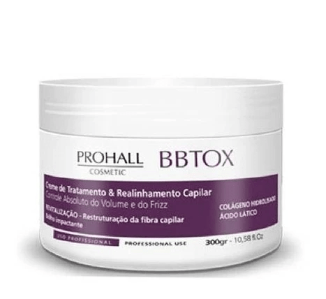 Capillary Bbtox Max Repair Absolute Volume and Frizz Control Mask 300g - Prohall