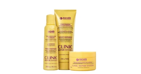 Clinic Repair System Daily Hair Treatment Kit 3 Produits - Richeé