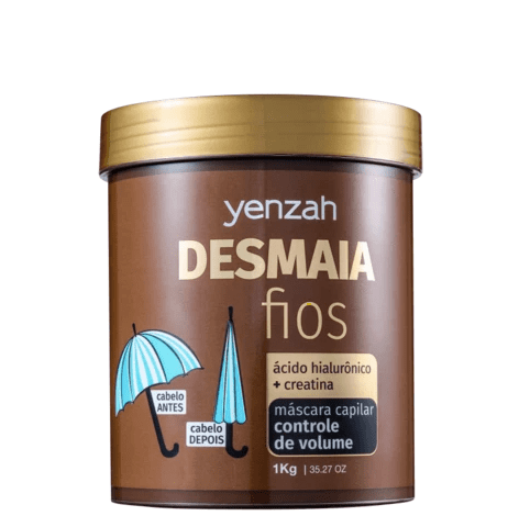 Desmaia Fios - Hair Mask 1000g - Yenzah