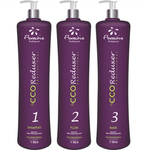 Hair Volume Reduce EcoReduxer Progressive Brush Kit 3x1000ml - Floractive