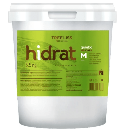 Hidrat Okra masque de traitement pré et post-chimie 3,5 kg - Tree Liss