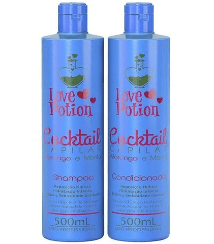 Home Care Maintenance Strawberry and Mint Cocktail Kit 2x500ml - Love Potion