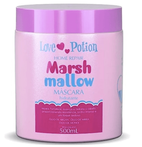 Home Repair Moisturizer Marshmallow Argan Mirra Monoi Mask 500g - Love Potion