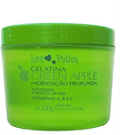 Hydrating Gelatine Green Apple Jelly Hair Treatment Mask 300g - Love Potion