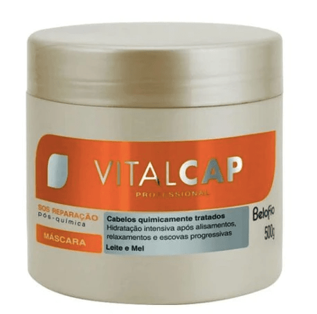Proessional Vitalcap Post Chemistry SOS Repair Milk Honey Mask 500g - BeloFio