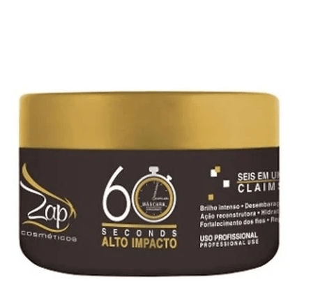 Professional 60 Seconds High Impact Hair Treatment Mask 250g - Zap Cosmetics