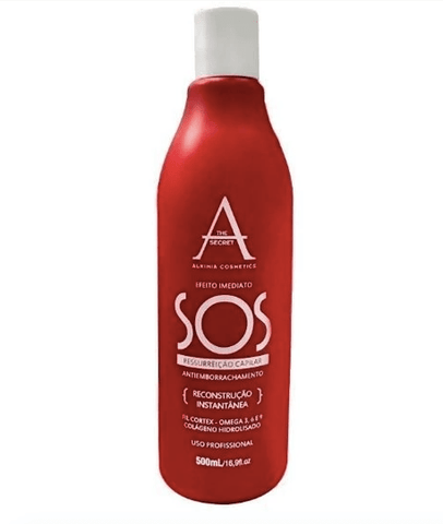 Professional Anti Rubber Hair Resurrection Immediate Effect SOS 500ml - Alkimia
