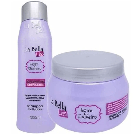 Professional Blonde in the Shower Tinting Hair Treatment 2 Prod. - La Bella Liss