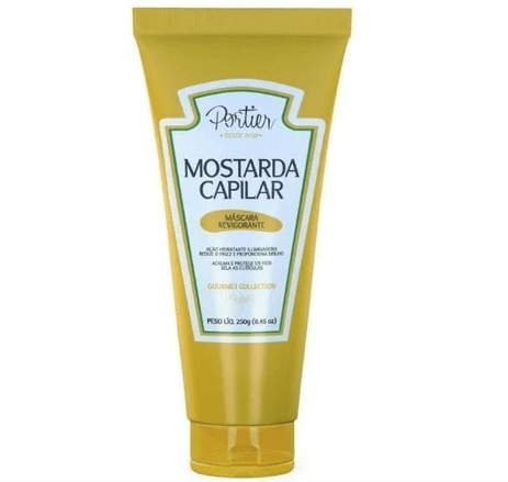 Professional Hair Mustard Invigorating Mask Gourmet Collection 250g - Portier