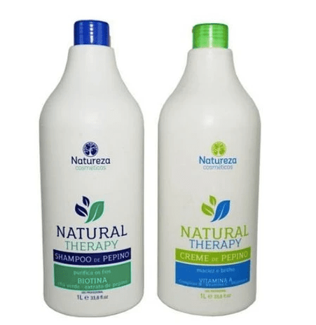 Professional Keratin Natural Therapy Cocumber Hair Treatment 2x1L - Natureza
