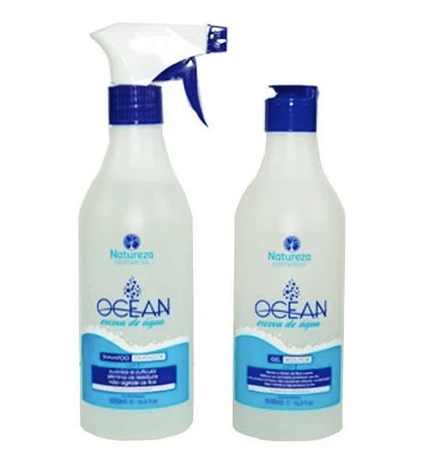 Professional Ocean Water Progressive Brush Hair Treatment 2x500ml - Natureza
