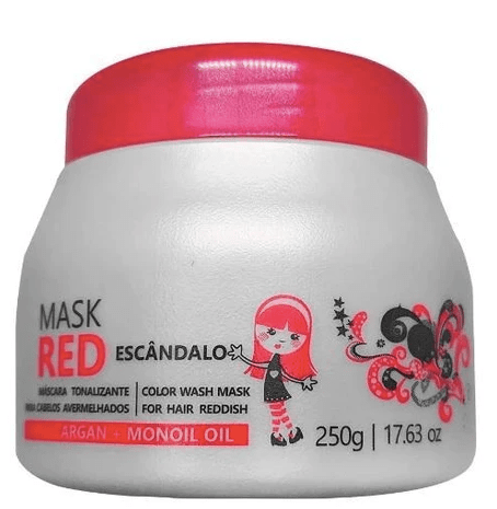 Professional Tinting Red Moisturizing Treatment Mask 250g - Maria Escandalosa