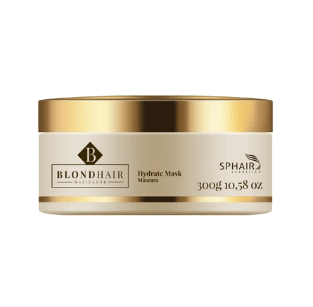 Professional Treatment Blond Hair Hydrate Toning Moisturizing Mask - Sphair