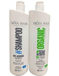 Semi Definitive Organic Formol Free Progressive Hair Treatment 2x1L - Troia Hair