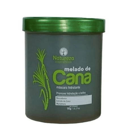Sugarcane Molasses Hydrating Melado de Cana Treatment Hair Mask 1Kg - Natureza