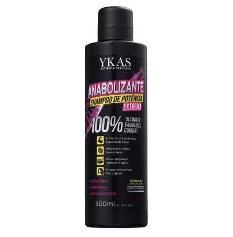 Ultimate Fabulous Combat Hair Shampoo Anabolic Shampoo Extreme Power 300ml - Y-Kas
