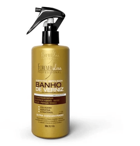 Ultra Concentrated Varnish Bath Hydrolyzed Keratin Spray 300ml - Forever Liss