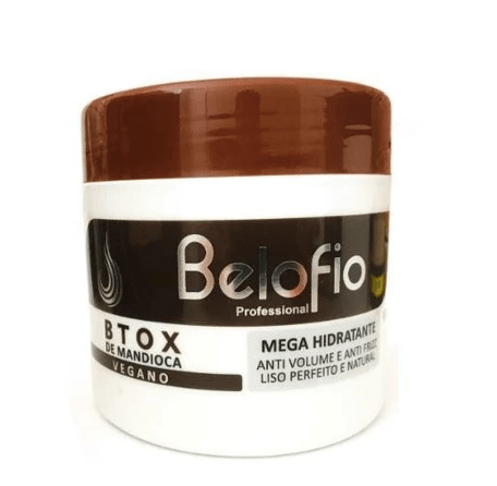 Vegan Fortifying Intensive Hydration SOS Cassava Hair Botox Mask 500g - BeloFio
