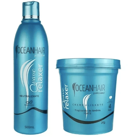Wave Relaxer Ammonium Thioglycolate Kit 2 Products - Ocean Hair